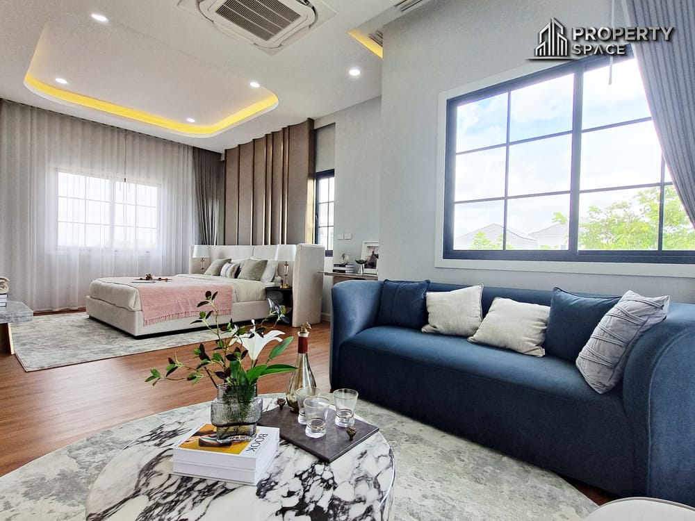 Brand New Scandinavian-Inspired 4 Bedroom Detached House In Pattaya For Sale Image 31