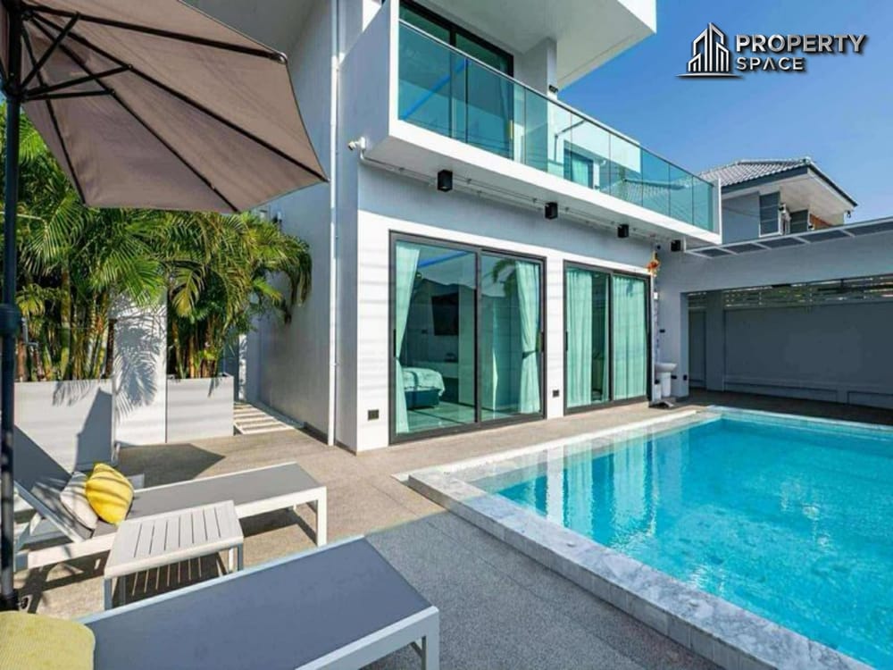 Modern Luxury 5-Bedroom Pool Villa In Jomtien Near The Beach For Sale Image 1