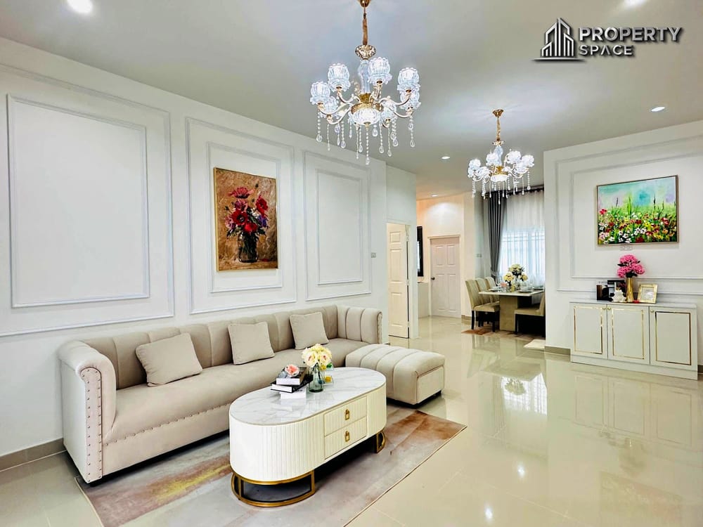 3 Bedroom Single-Story Corner House In East Pattaya For Sale Image 4