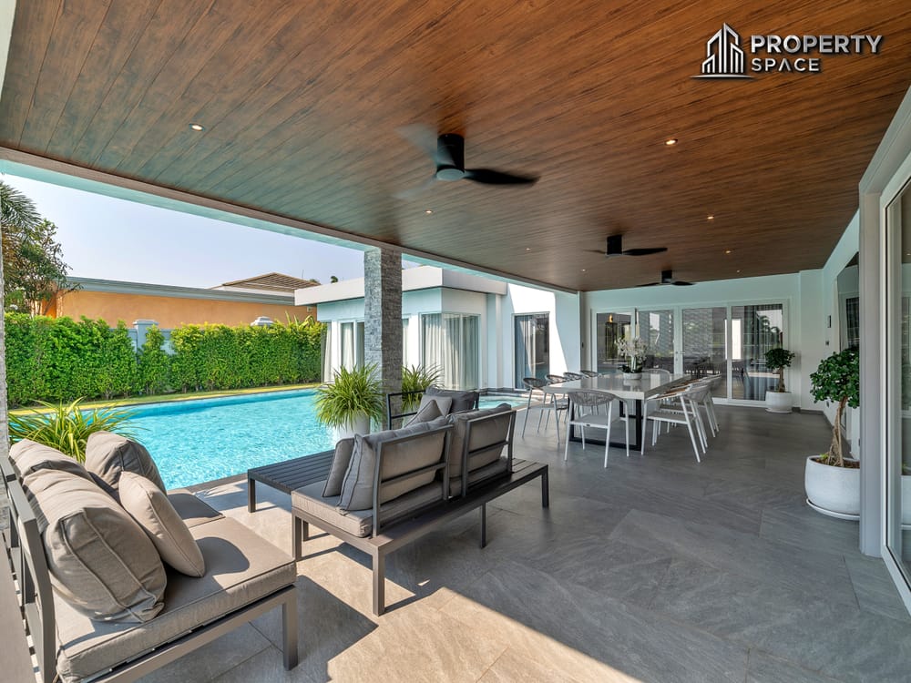 Prestige Living Above It All – Ultra-Luxury 6-Bedroom Hillside Villa For Sale in Pattaya Image 11