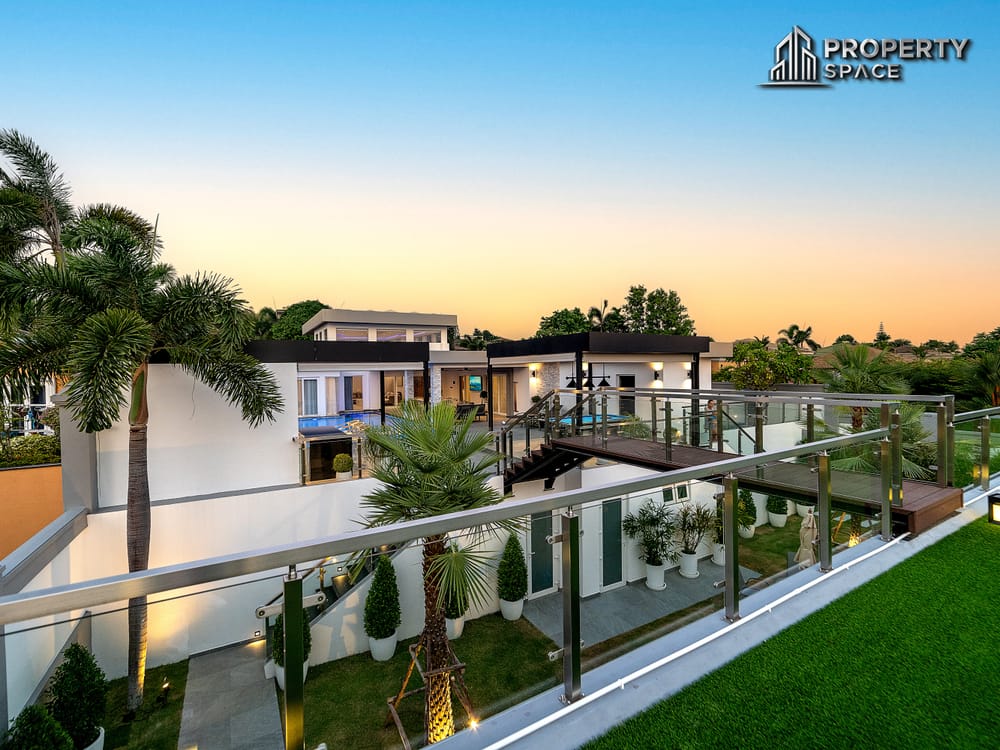 Prestige Living Above It All – Ultra-Luxury 6-Bedroom Hillside Villa For Sale in Pattaya Image 6