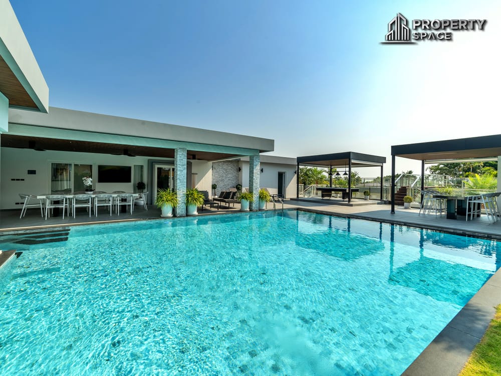 Prestige Living Above It All – Ultra-Luxury 6-Bedroom Hillside Villa For Sale in Pattaya Image 4