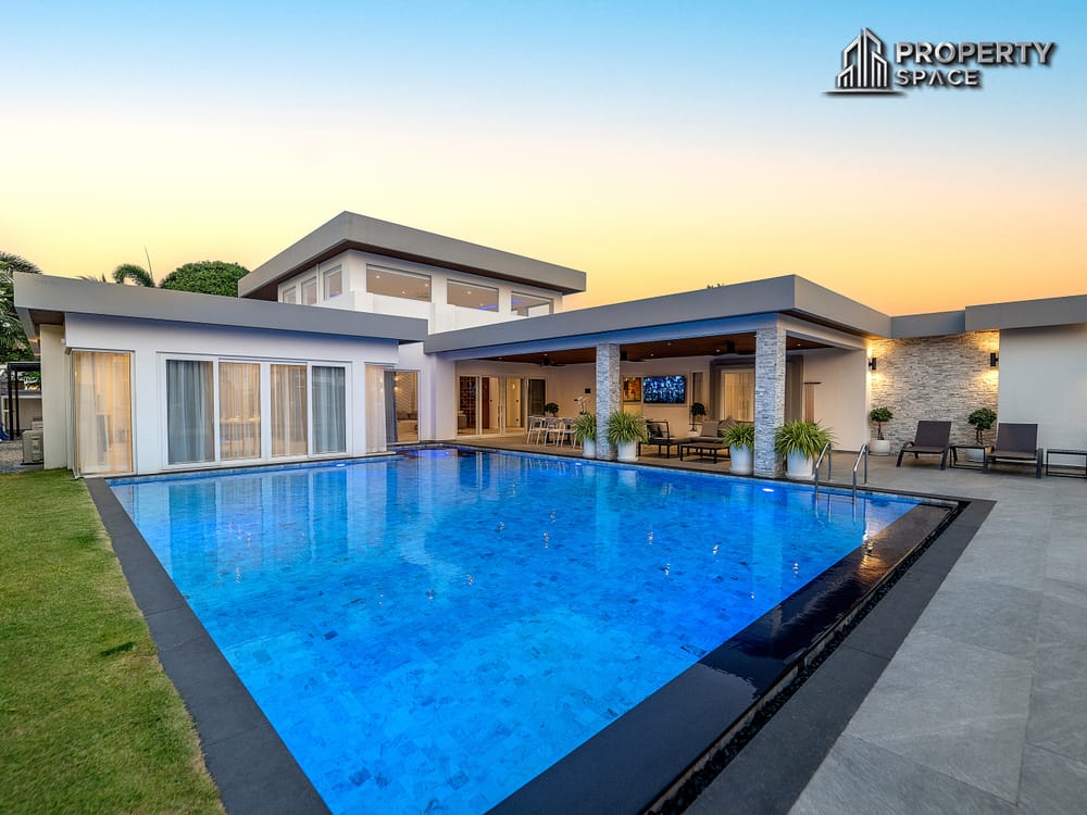 Prestige Living Above It All – Ultra-Luxury 6-Bedroom Hillside Villa For Sale in Pattaya Image 1