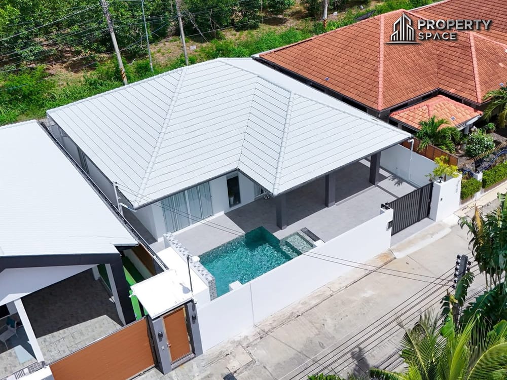 Brand New Modern Luxury 4 Bedroom Pool Villa In Jomtien Pattaya For Sale Image 19