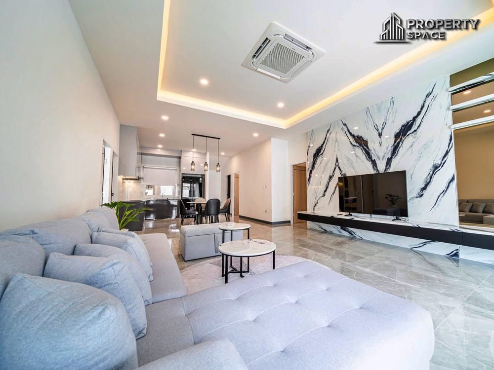 Brand New Modern Luxury 4 Bedroom Pool Villa In Jomtien Pattaya For Sale Image 4