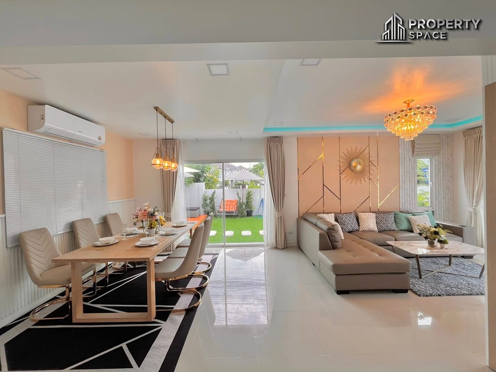 Corner Plot 3 Bedroom House In Chaiyaphruek Only 10 Minutes to Jomtien Beach For Sale Image 4