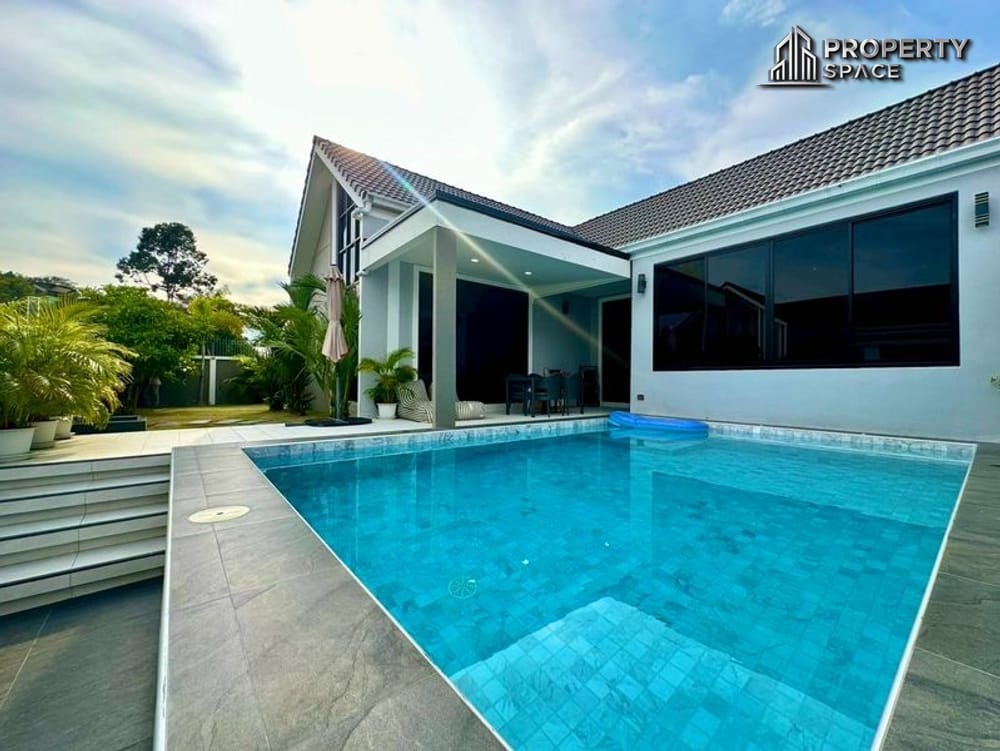 Modern 3-Bedroom Scandinavian-Style Pool Villa Near Mabprachan Lake Pattaya For Sale Image 1