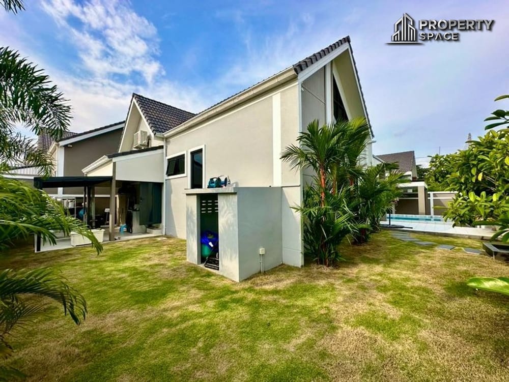 Modern 3-Bedroom Scandinavian-Style Pool Villa Near Mabprachan Lake Pattaya For Sale Image 4