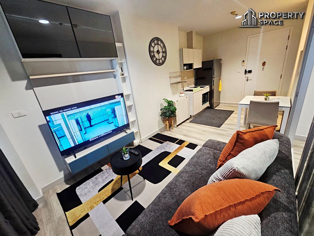 Sea View 1 Bedroom Condo In Centric Sea Condo Central Pattaya For Rent Image 4