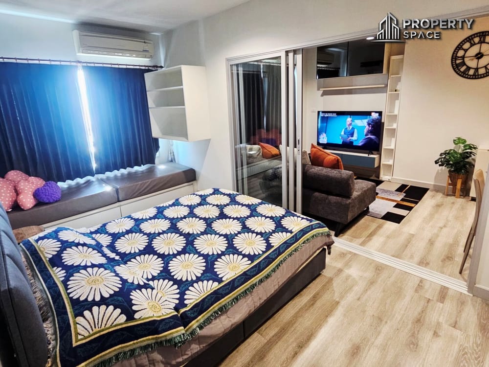 Sea View 1 Bedroom Condo In Centric Sea Condo Central Pattaya For Rent Image 9
