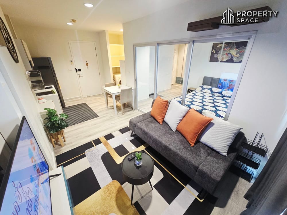 Sea View 1 Bedroom Condo In Centric Sea Condo Central Pattaya For Rent Image 5