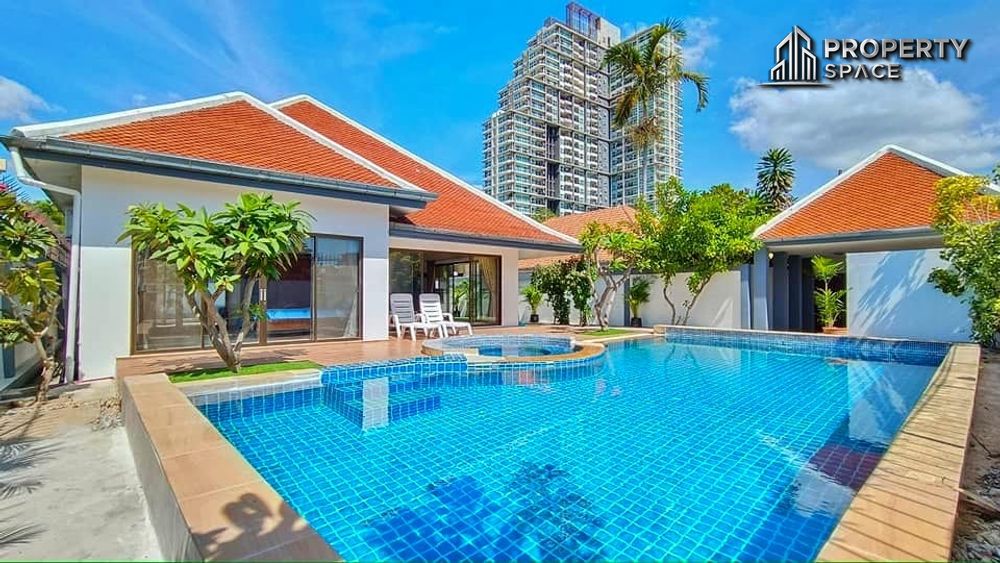 Spacious 4-Bedroom Pool Villa Near the Beach in Jomtien Pattaya for Rent Image 22