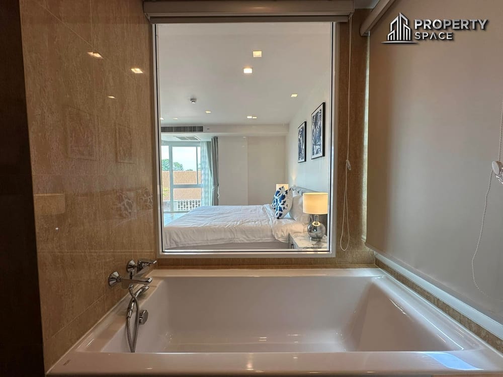 Elegance 2-Bedroom Partial Sea View Condo at Elegance @ Cosy Beach Pratumnak For Rent Image 10