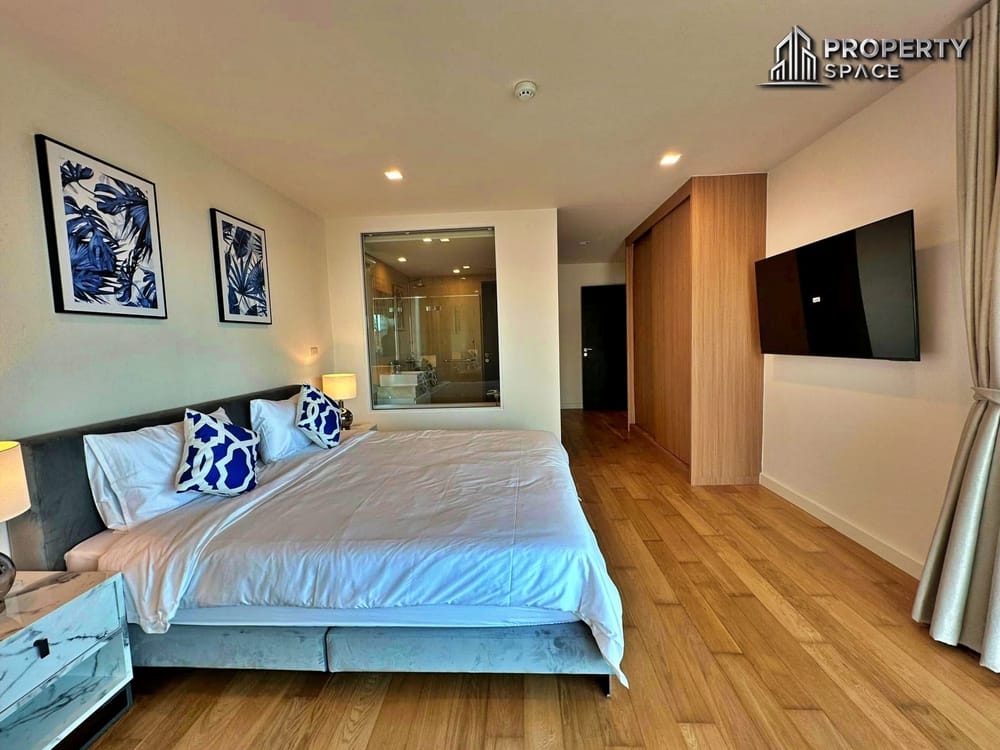 Elegance 2-Bedroom Partial Sea View Condo at Elegance @ Cosy Beach Pratumnak For Rent Image 7