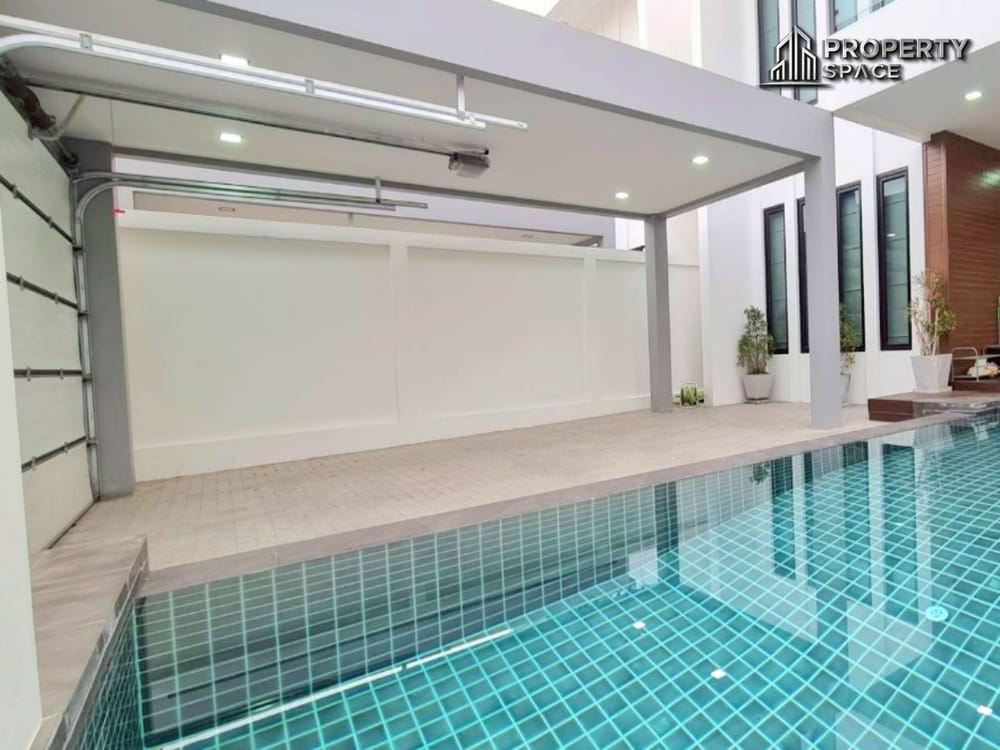 Modern 3 Bedroom Pool Villa With High Privacy Wall In East Pattaya For Rent Image 19