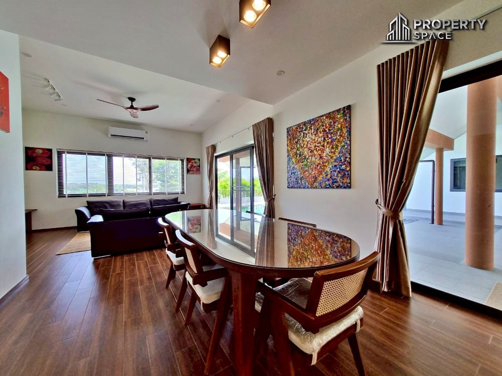 Spacious Resort-Style 5-Bedroom Pool Villa with Mountain View In Pattaya For Rent Image 10