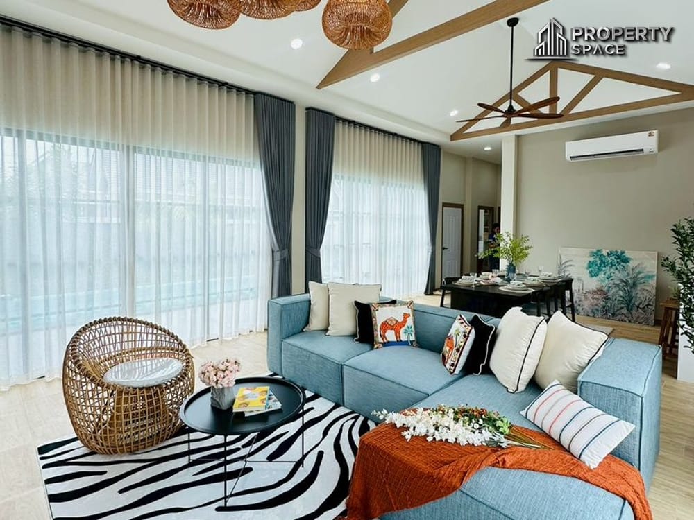 Tropical Style 3-Bedroom Private Pool Villa in Siam Country Club Pattaya For Sale Image 6