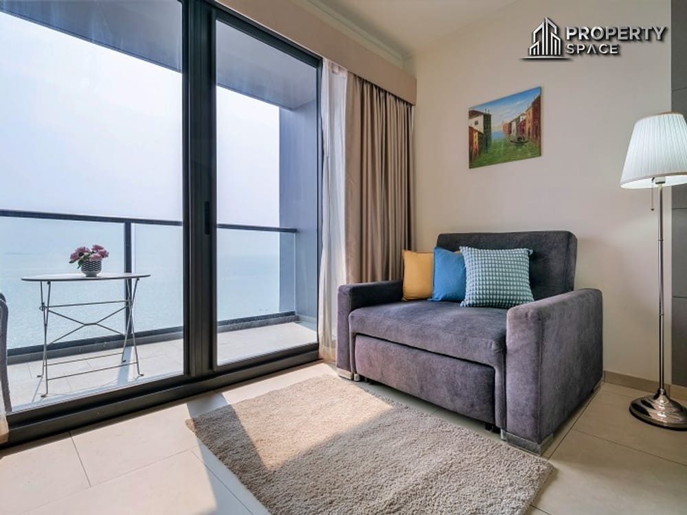 Modern Studio with Sea Views at The Zire Wongamat Condo For Sale or Rent Image 8
