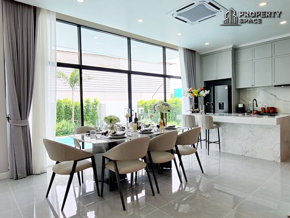 Newly Built Modern Luxury 4 Bedroom Pool Villa No Common Fees In Huay Yai Pattaya For Sale Image 14
