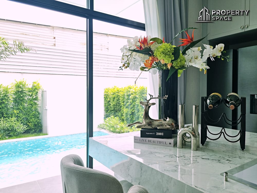 Newly Built Modern Luxury 4 Bedroom Pool Villa No Common Fees In Huay Yai Pattaya For Sale Image 17