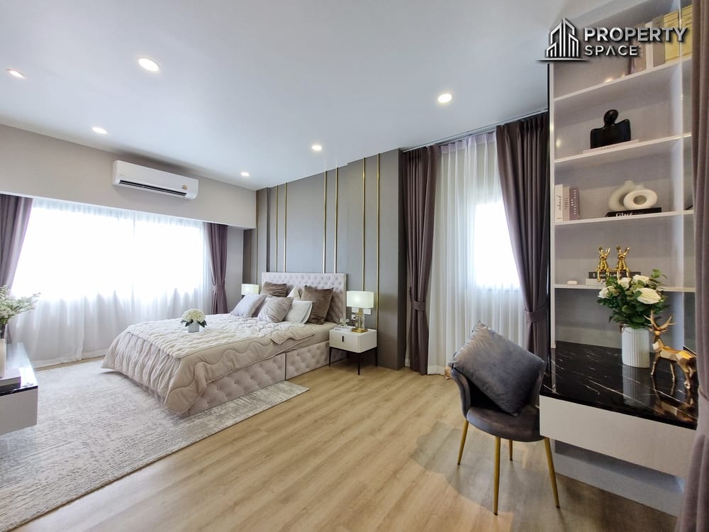 Newly Built Modern Luxury 4 Bedroom Pool Villa No Common Fees In Huay Yai Pattaya For Sale Image 33