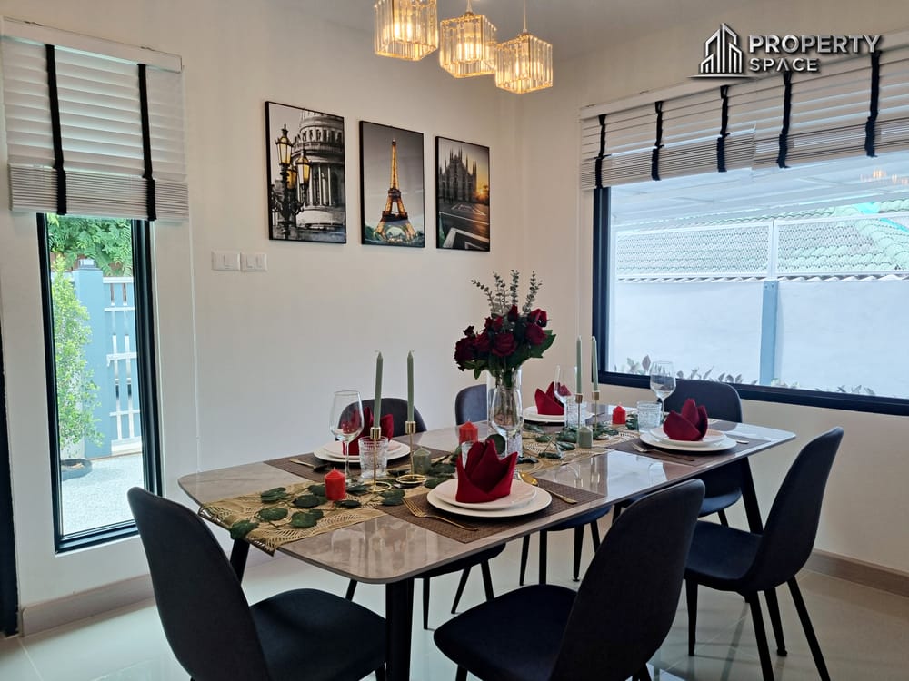 Brand New 3 Bedroom Modern House in Soi Noen Plubwan East Pattaya For Rent Image 11