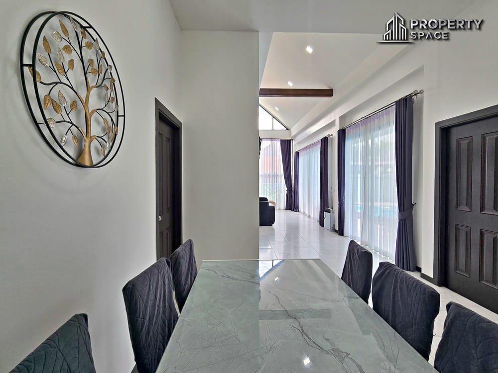 Nordic Style 3-Bedroom Pool Villa At Mabprachan Lake East Pattaya For Rent  Image 14