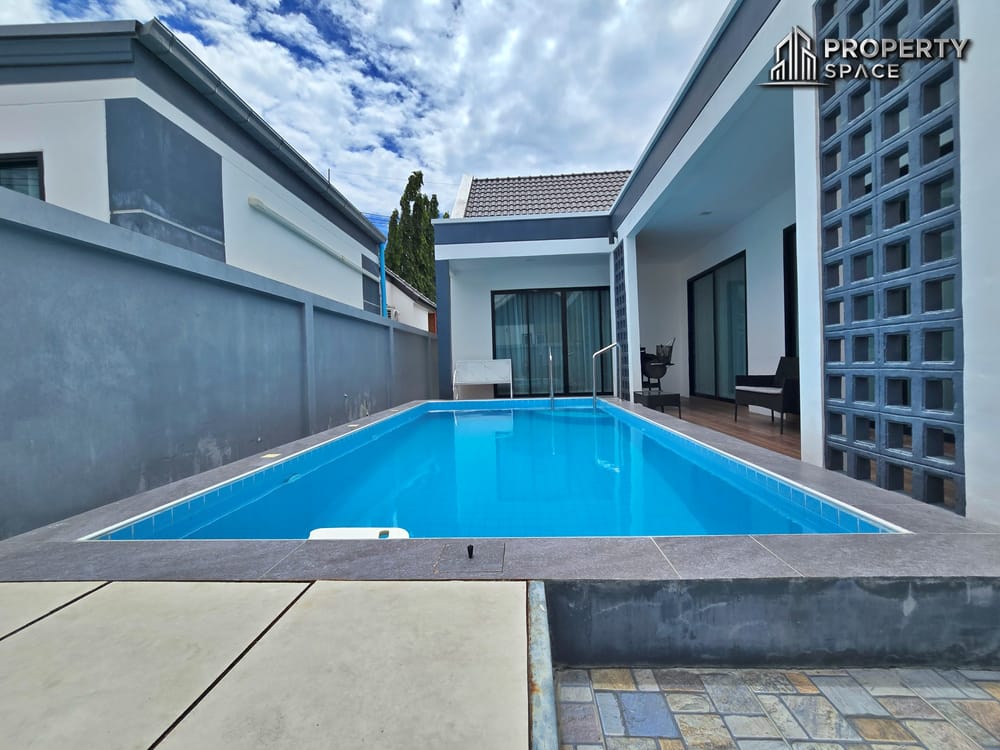 Nordic Style 3-Bedroom Pool Villa At Mabprachan Lake East Pattaya For Rent  Image 3