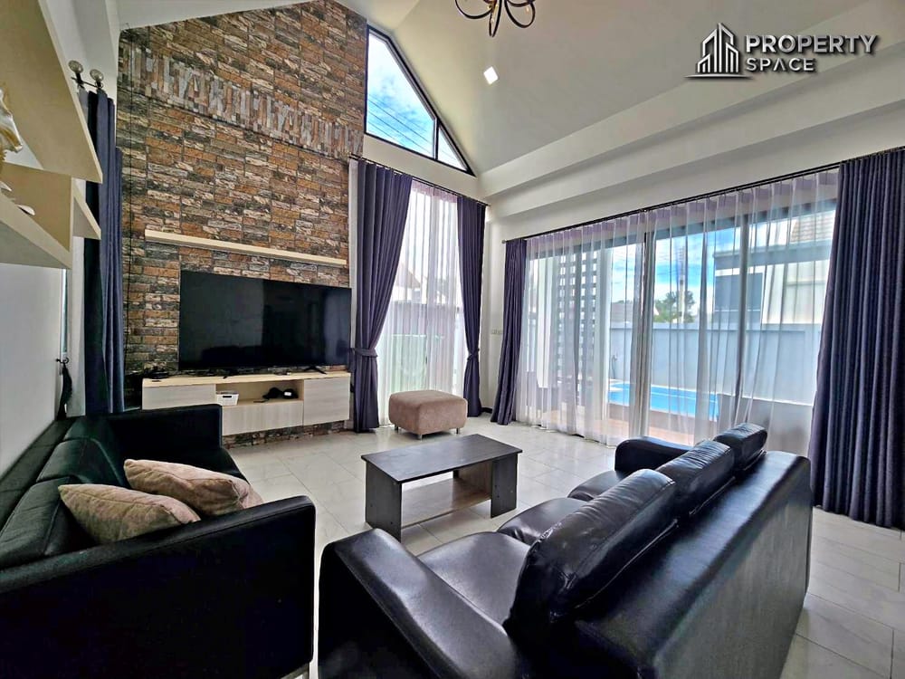 Nordic Style 3-Bedroom Pool Villa At Mabprachan Lake East Pattaya For Rent  Image 6