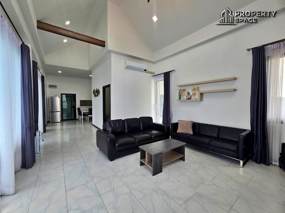 Nordic Style 3-Bedroom Pool Villa At Mabprachan Lake East Pattaya For Rent  Image 9