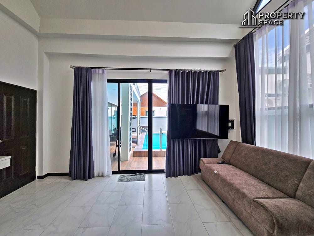 Nordic Style 3-Bedroom Pool Villa At Mabprachan Lake East Pattaya For Rent  Image 10