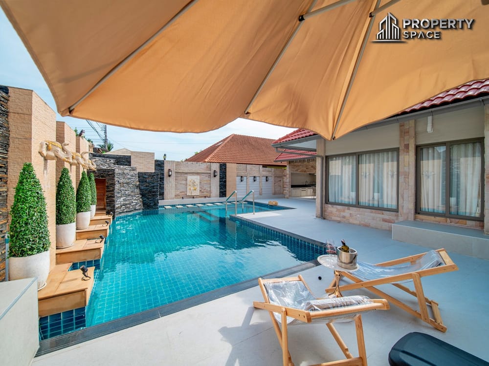 Luxurious Thai Style 3-Bedroom Pool Villa With Spacious Interiors In East Pattaya For Sale Image 3