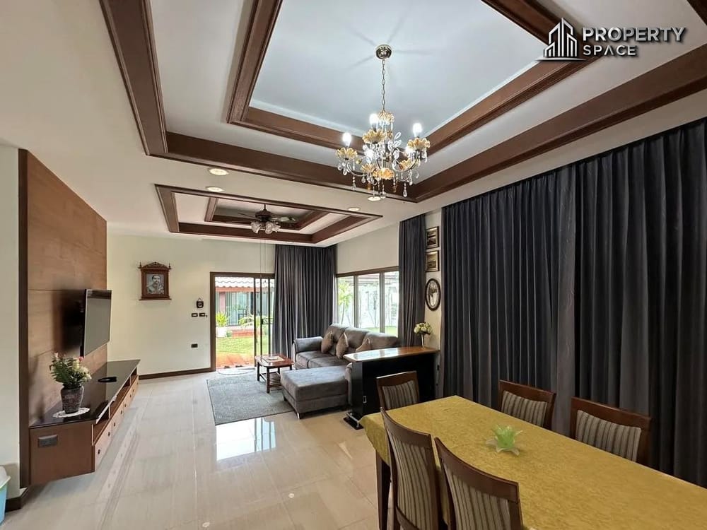 Huai Yai 3-Bedroom Thai Bali Style House With Big Garden For Sale And Rent Image 4