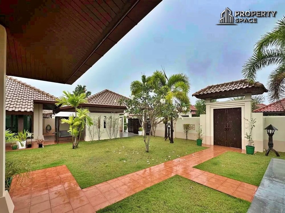Huai Yai 3-Bedroom Thai Bali Style House With Big Garden For Sale And Rent Image 1