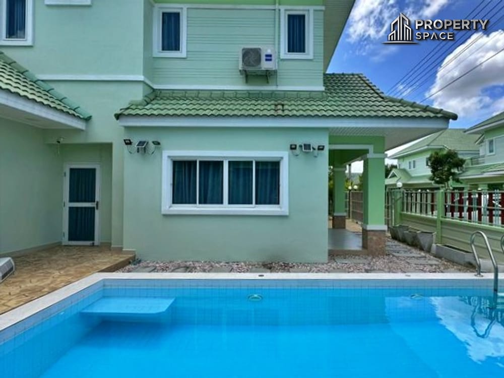 Pattaya Modern 2-Storey Pool Villa Near International School For Rent Image 4