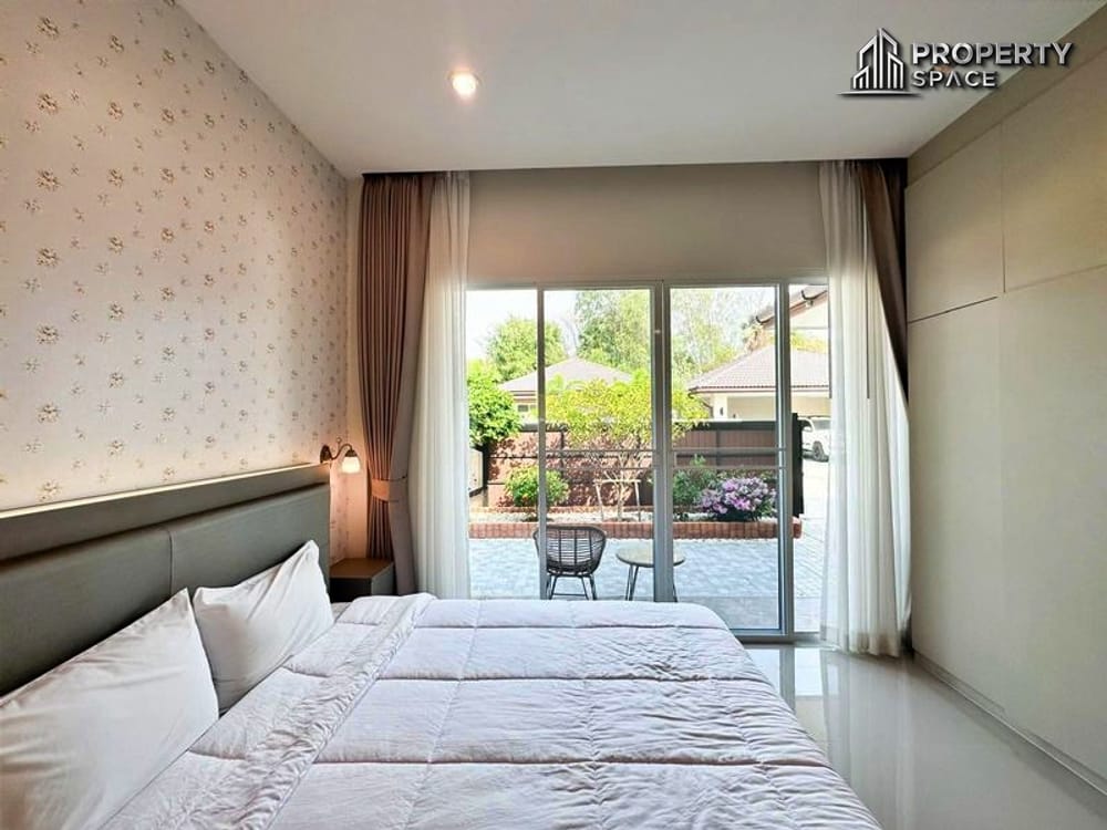 Pattaya Modern Single-Story 3-Bedroom House In Huai Yai Garden Ville 5 For Rent Image 12