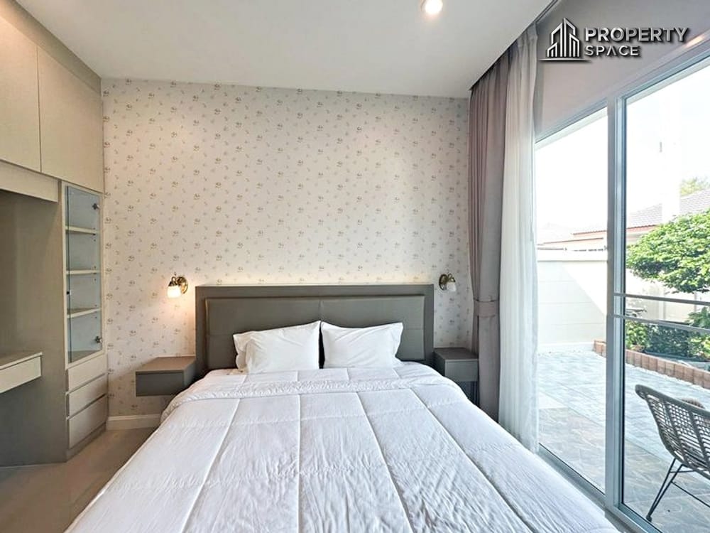 Pattaya Modern Single-Story 3-Bedroom House In Huai Yai Garden Ville 5 For Rent Image 14
