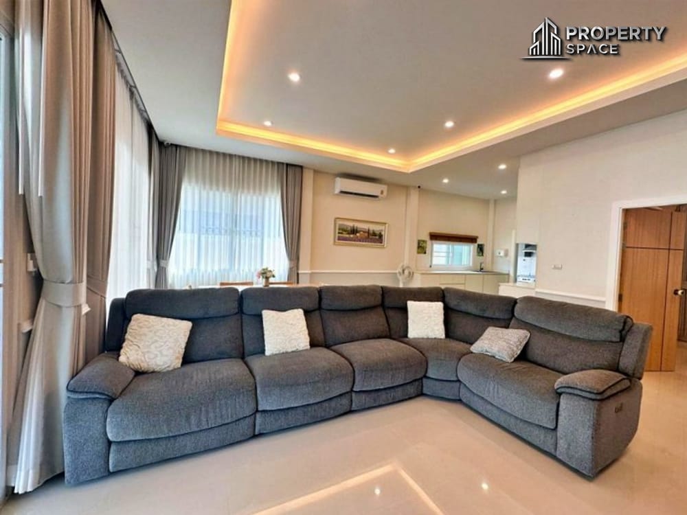 Pattaya Modern Single-Story 3-Bedroom House In Huai Yai Garden Ville 5 For Rent Image 5