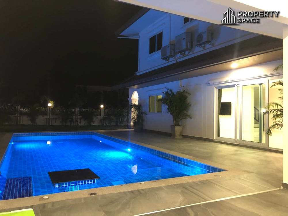 Spacious 5 Bedroom Pool Villa In Mabprachan Lake Pattaya For Rent Image 7
