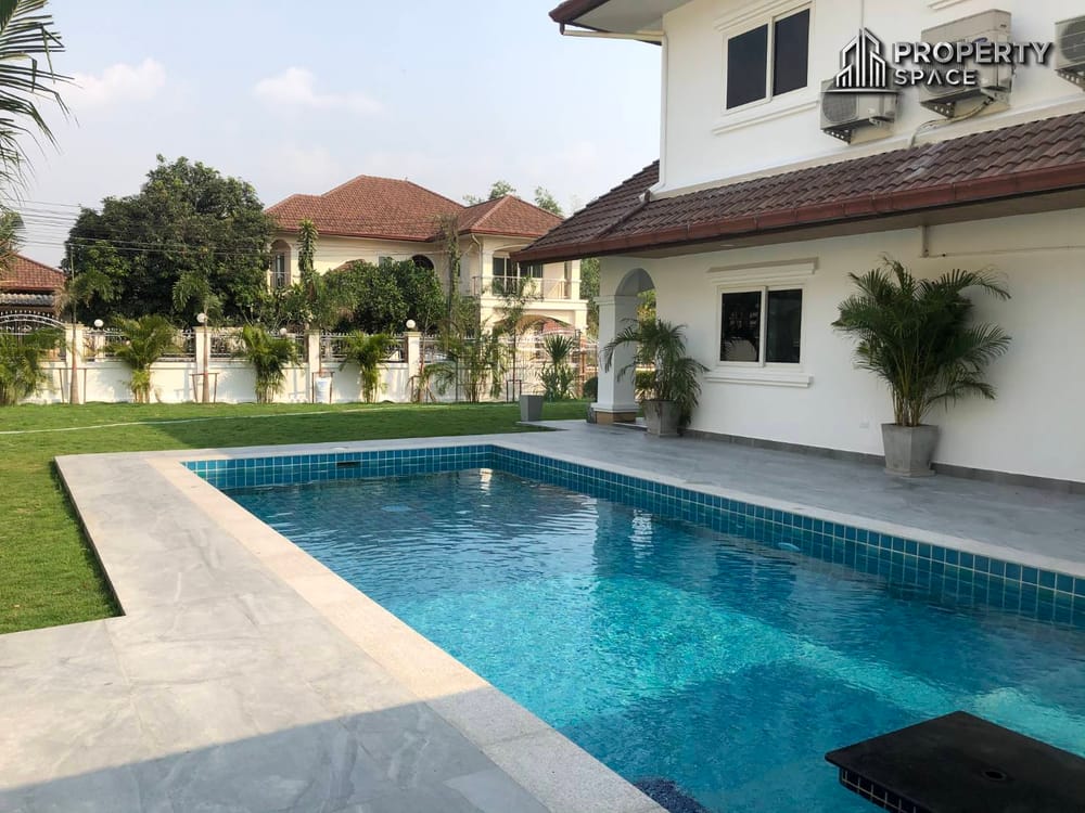 Spacious 5 Bedroom Pool Villa In Mabprachan Lake Pattaya For Rent Image 3