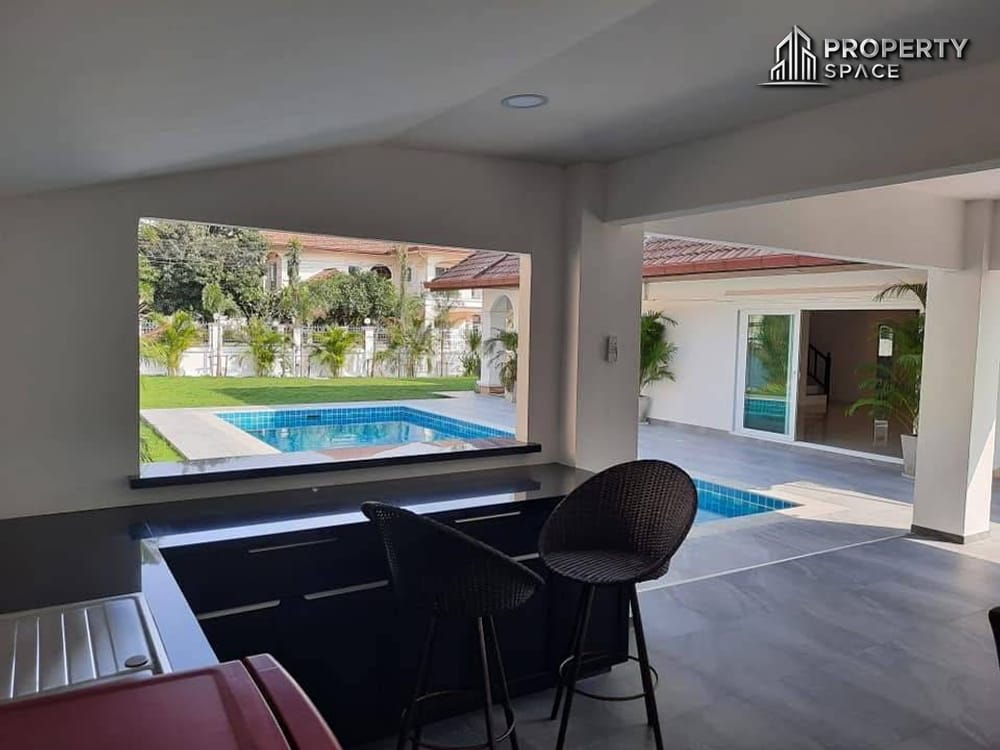 Spacious 5 Bedroom Pool Villa In Mabprachan Lake Pattaya For Rent Image 36