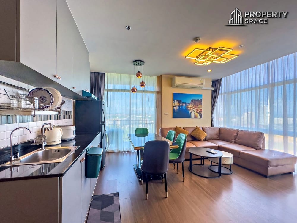 1-Bedroom City & Sea View Condo In The Grand Jomtien Beach For Sale And Rent Image 5