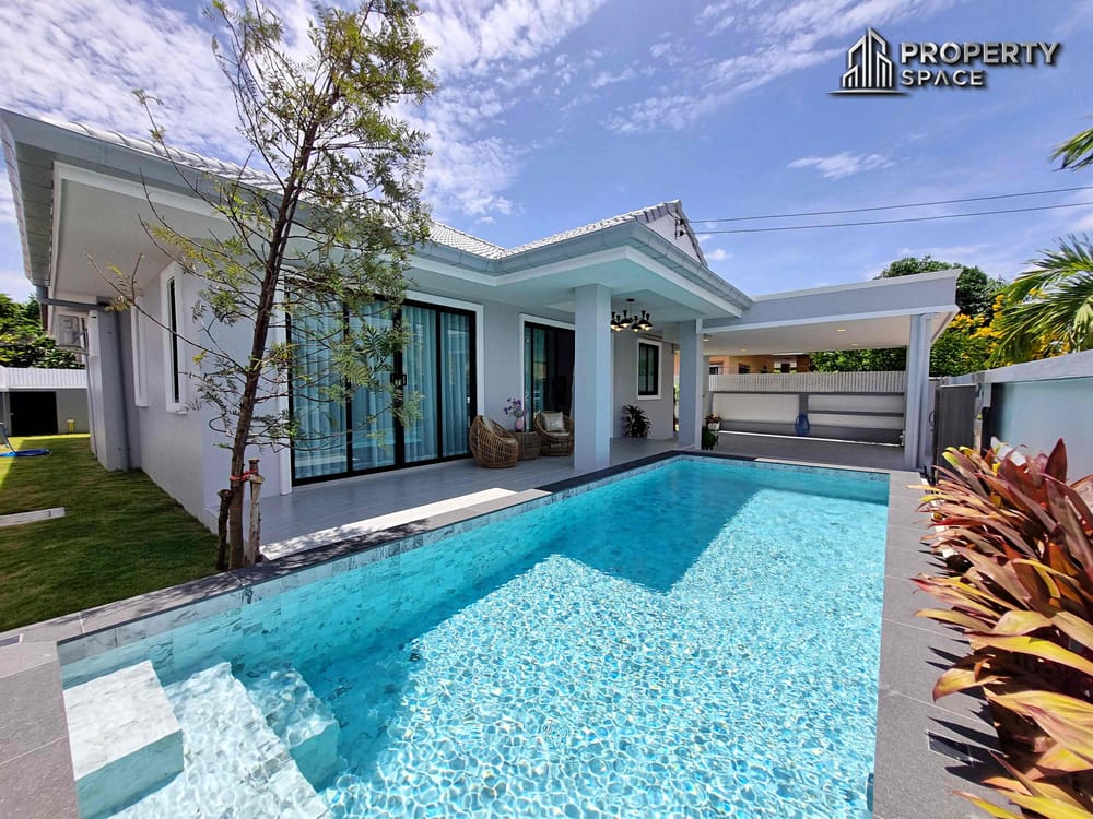 Brand New 4 Bedroom Modern Pool Villa In East Pattaya For Sale Image 1