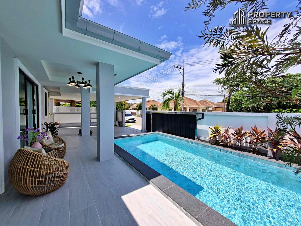 Brand New 4 Bedroom Modern Pool Villa In East Pattaya For Sale Image 5