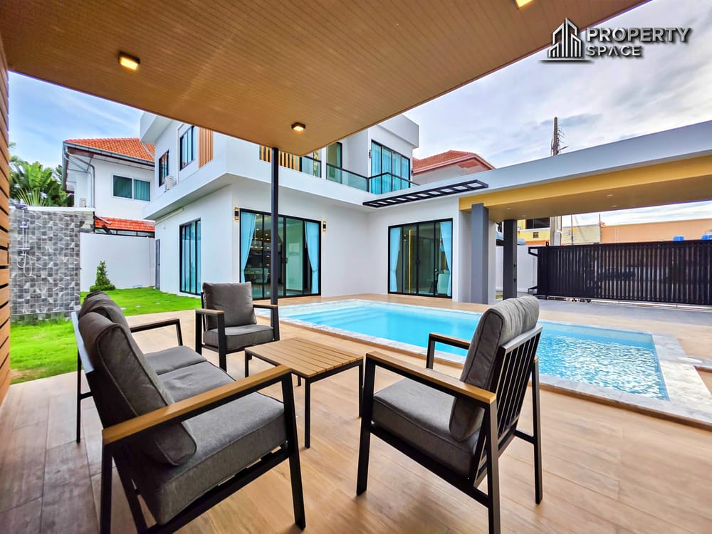 Brand New Luxury Huge 5 bedroom Pool Villa Near Jomtien Beach For Sale Image 1