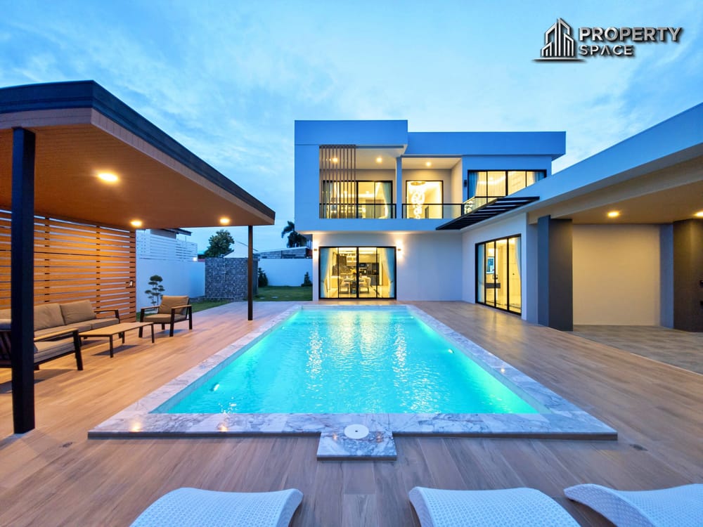 Brand New Luxury Huge 5 bedroom Pool Villa Near Jomtien Beach For Sale Image 5