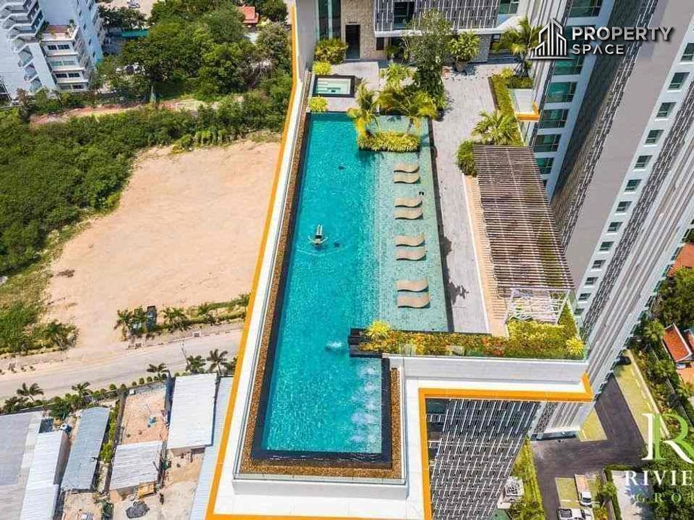 Sea View Studio 45sqm In The Riviera Wongamat Beach Condo For Rent Image 19