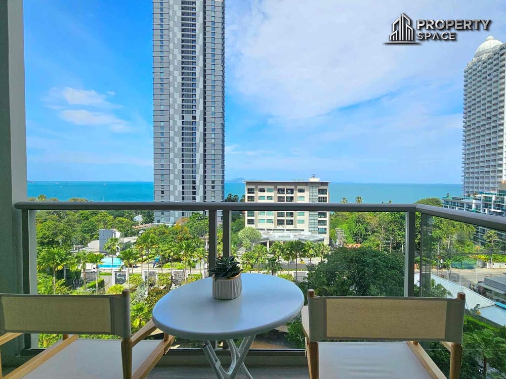 Sea View Studio 45sqm In The Riviera Wongamat Beach Condo For Rent Image 3