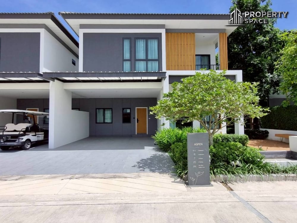 Brand New 4 Bedroom House In Secured Compound In Huay Yai Pattaya For Sale Image 3