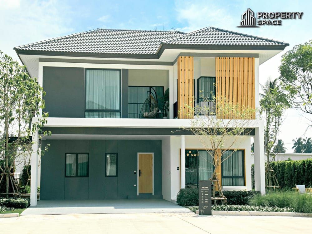 4 Bedroom Pool Villa Good Price In Secured Compound In Huay Yai Pattaya For Sale Image 3